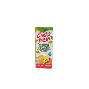 'CRETA FRESH'' 10 ΦΡΟΥΤΑ 7 ΒΙΤΑΜΙΝΕΣ 1lt